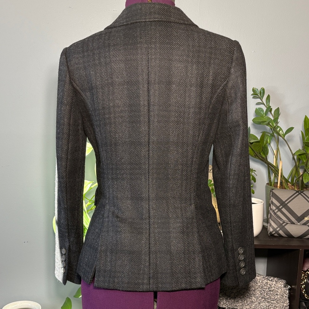 LOFT Charcoal Gray Blazer - Picture 4 of 10